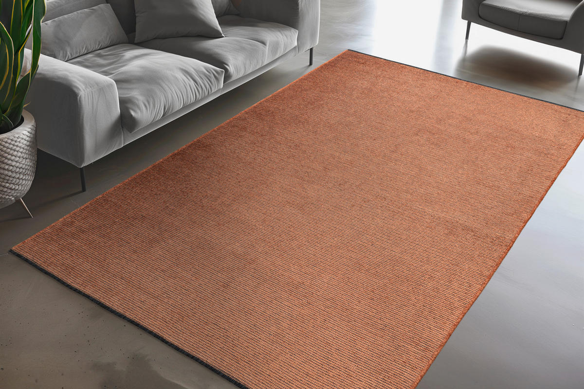 FLACHWEBETEPPICH 150/230 cm My En Vogue Goldfarben  - Goldfarben, Design, Textil (150/230cm) - Obsession