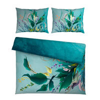 POSTELJINA SA DVA LICA 200/200 cm saten zelena  - zelena, Osnovno, tekstil (200/200cm) - Esposa