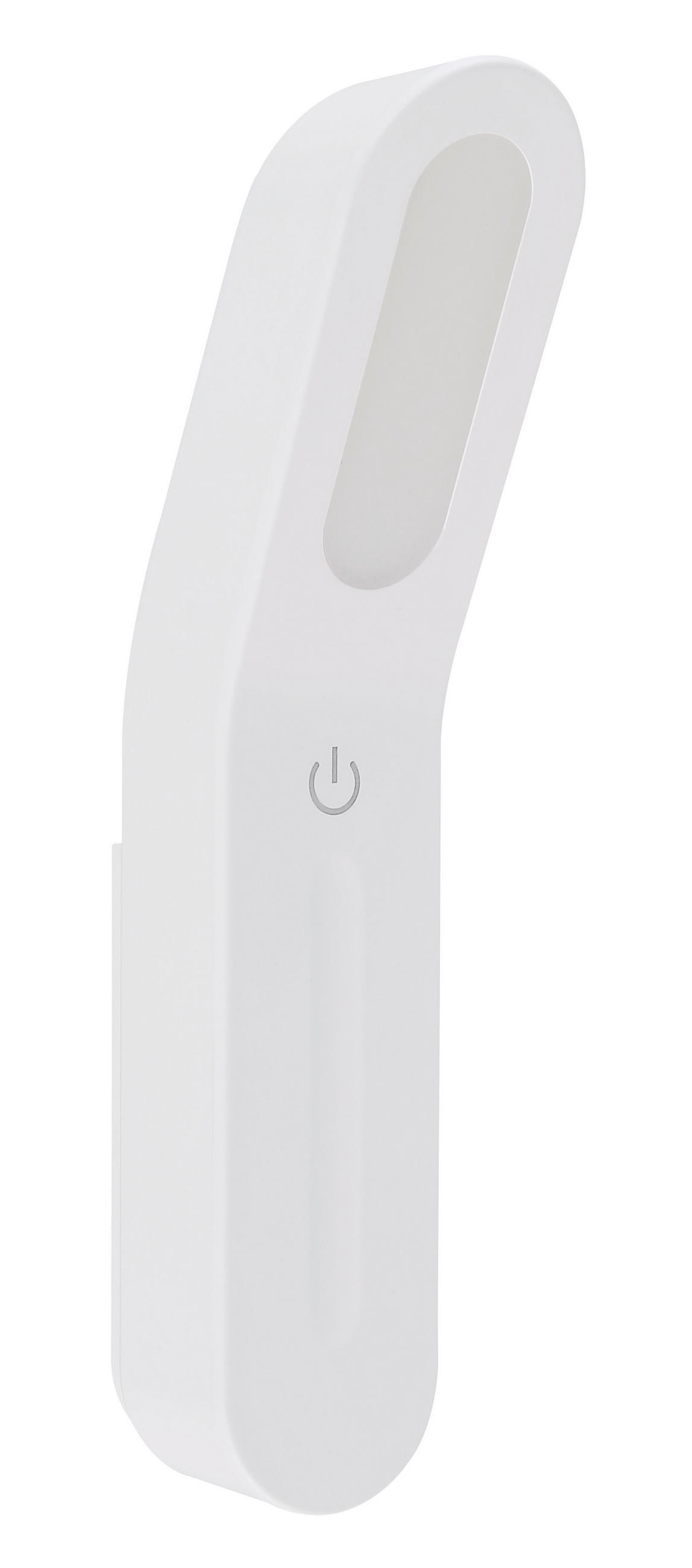 ZIDNA LED LAMPA - bela, Osnovno, plastika (6,1/3,1/17,7cm)