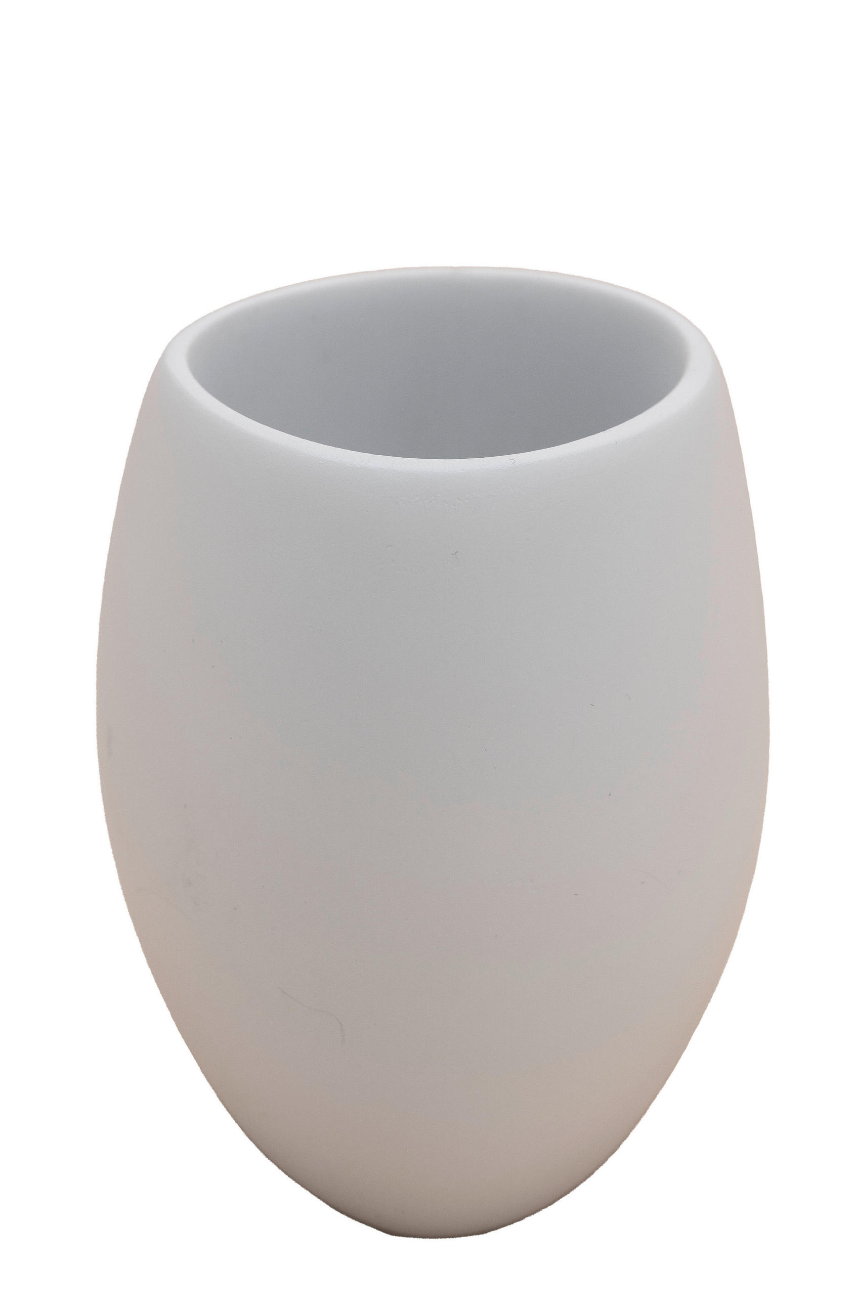 ZAHNPUTZBECHER Kunststoff  - Weiß, Basics, Kunststoff (7,5/10,5/7,5cm) - Sadena
