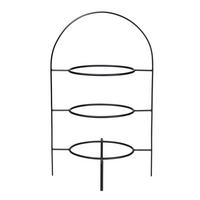 ETAGERE 3-stöckig - Schwarz, Design, Metall (27/49cm) - ASA