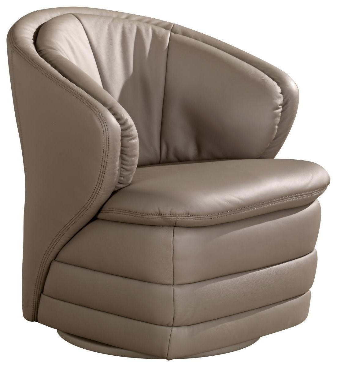SESSEL Echtleder Sandfarben    - Sandfarben, KONVENTIONELL, Leder (80/83/80cm) - Himolla