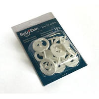 ZÁSUVKOVÝ UZÁVĚR - bílá, Basics, plast (10,8/16,5/3cm) - Baby Dan