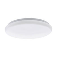 DECKENLEUCHTE 26/8,5 cm   - Weiß, Basics, Kunststoff/Metall (26/8,5cm) - Eglo