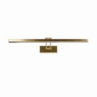 LED-BILDERLEUCHTE Rhodes 18/60,5 cm  - Messingfarben, Design, Kunststoff/Metall (18/60,5cm) - Searchlight