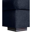 ECKSOFA Dunkelblau Webstoff  - Braun/Dunkelblau, KONVENTIONELL, Holz/Textil (170/235cm) - Carryhome