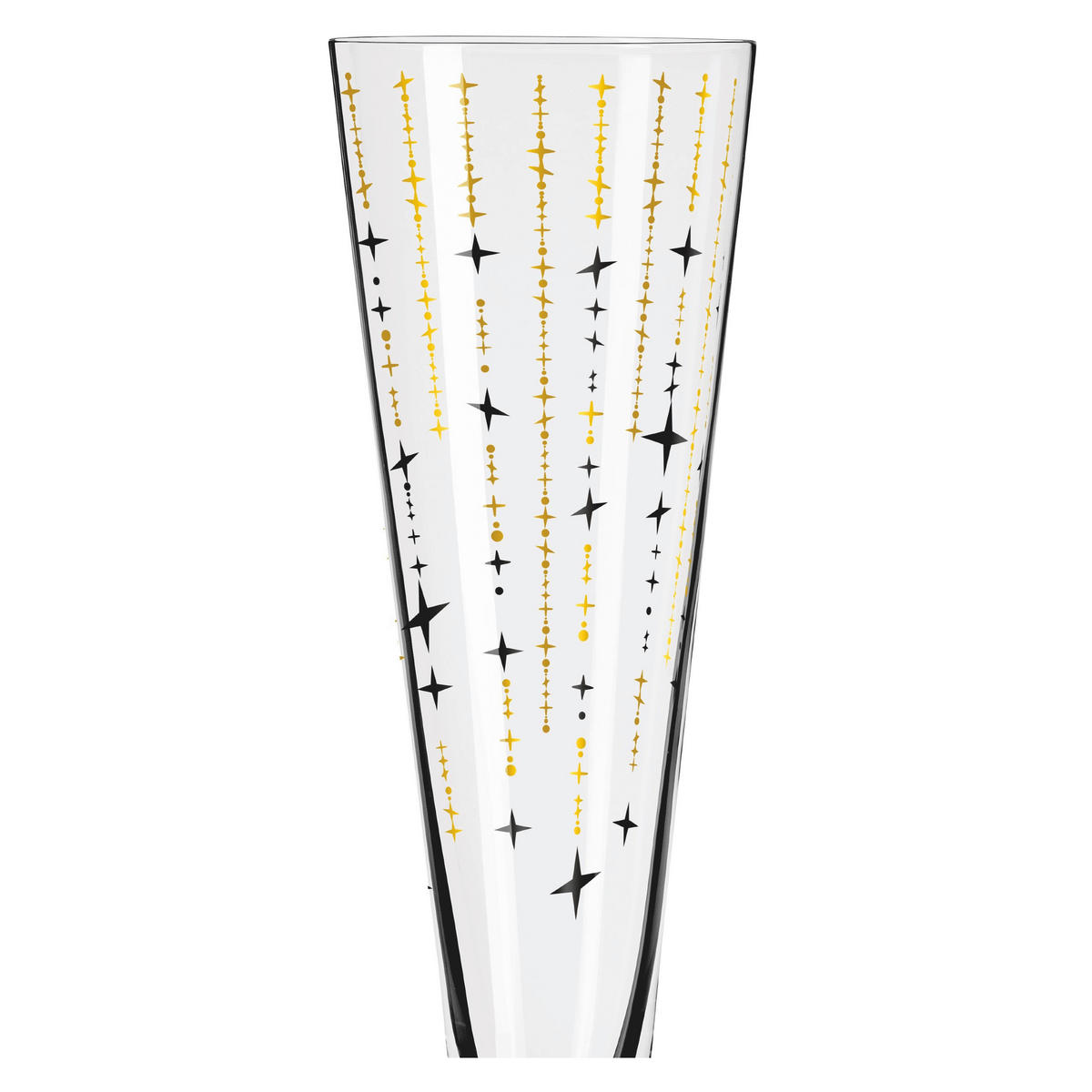 CHAMPAGNERGLAS 205 ml 2-teilig  - Platinfarben/Goldfarben, LIFESTYLE, Glas (7,2/24/7,2cm) - Ritzenhoff