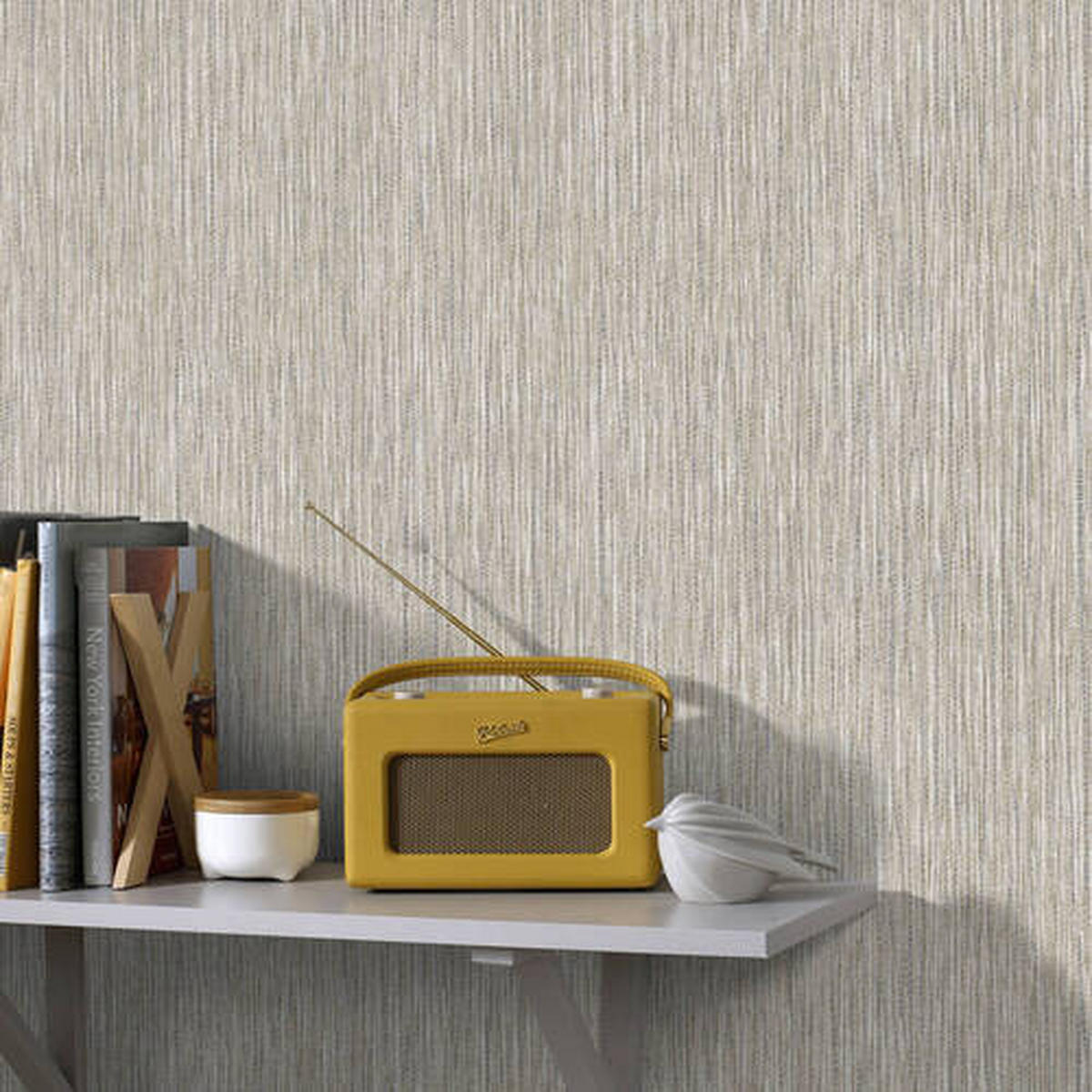 VLIESTAPETE  - Beige, Basics, Papier/Kunststoff (52/1000cm) - Xora