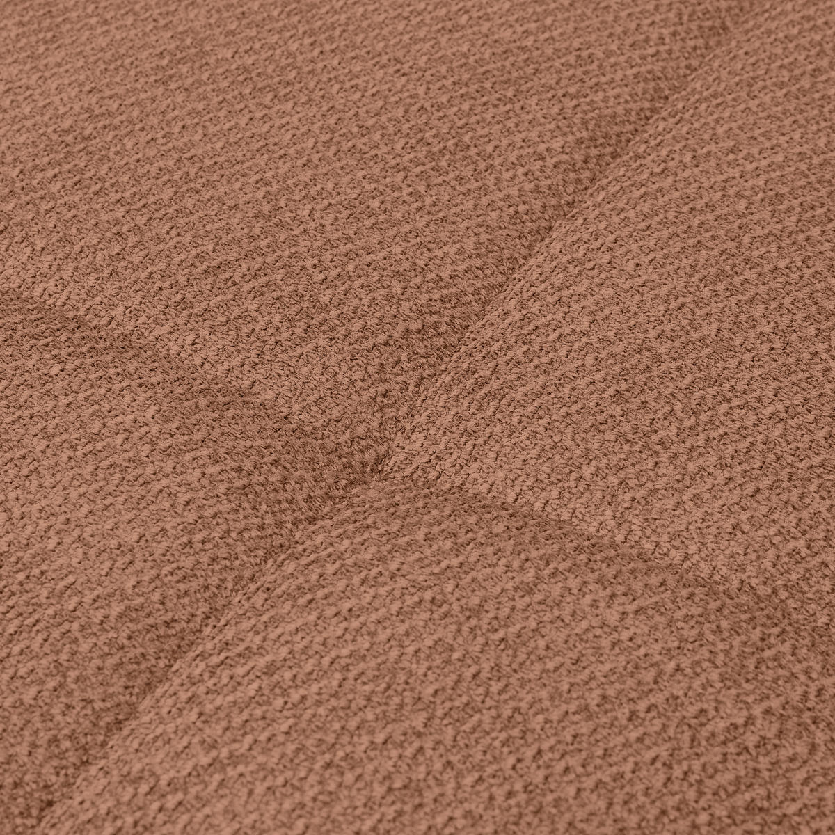 ECKSOFA Dunkelorange Webstoff  - Dunkelorange/Schwarz, KONVENTIONELL, Textil/Metall (292/192cm) - Carryhome