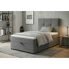 BOXBETT 100/200 cm,  in Silberfarben, Hellgrau, Bettkasten, Topper,  - Silberfarben/Hellgrau, MODERN, Kunststoff/Textil (100/200cm) - MID.YOU