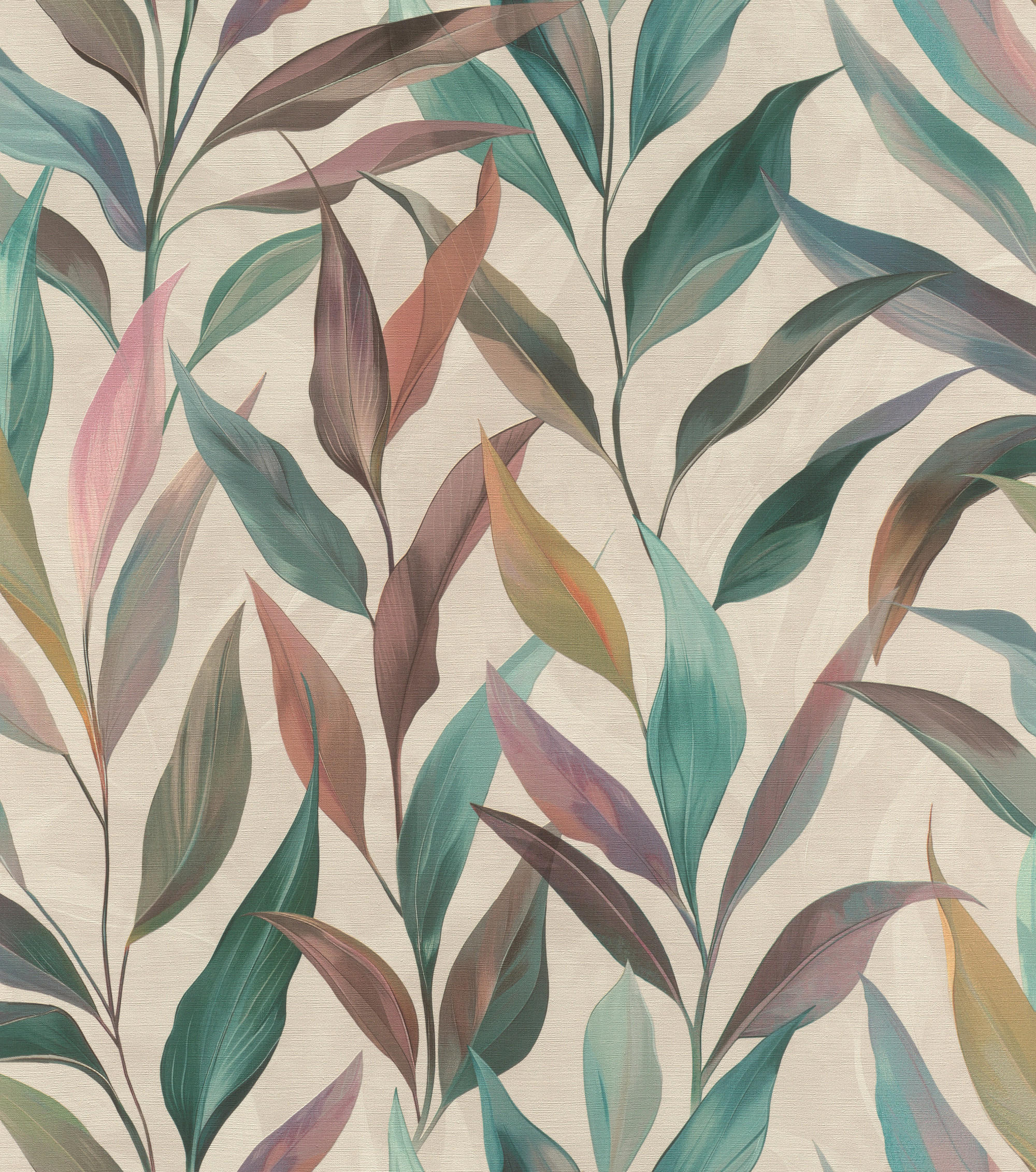 TAPETE - Beige, Natur, Textil (600/53cm) - Tesa