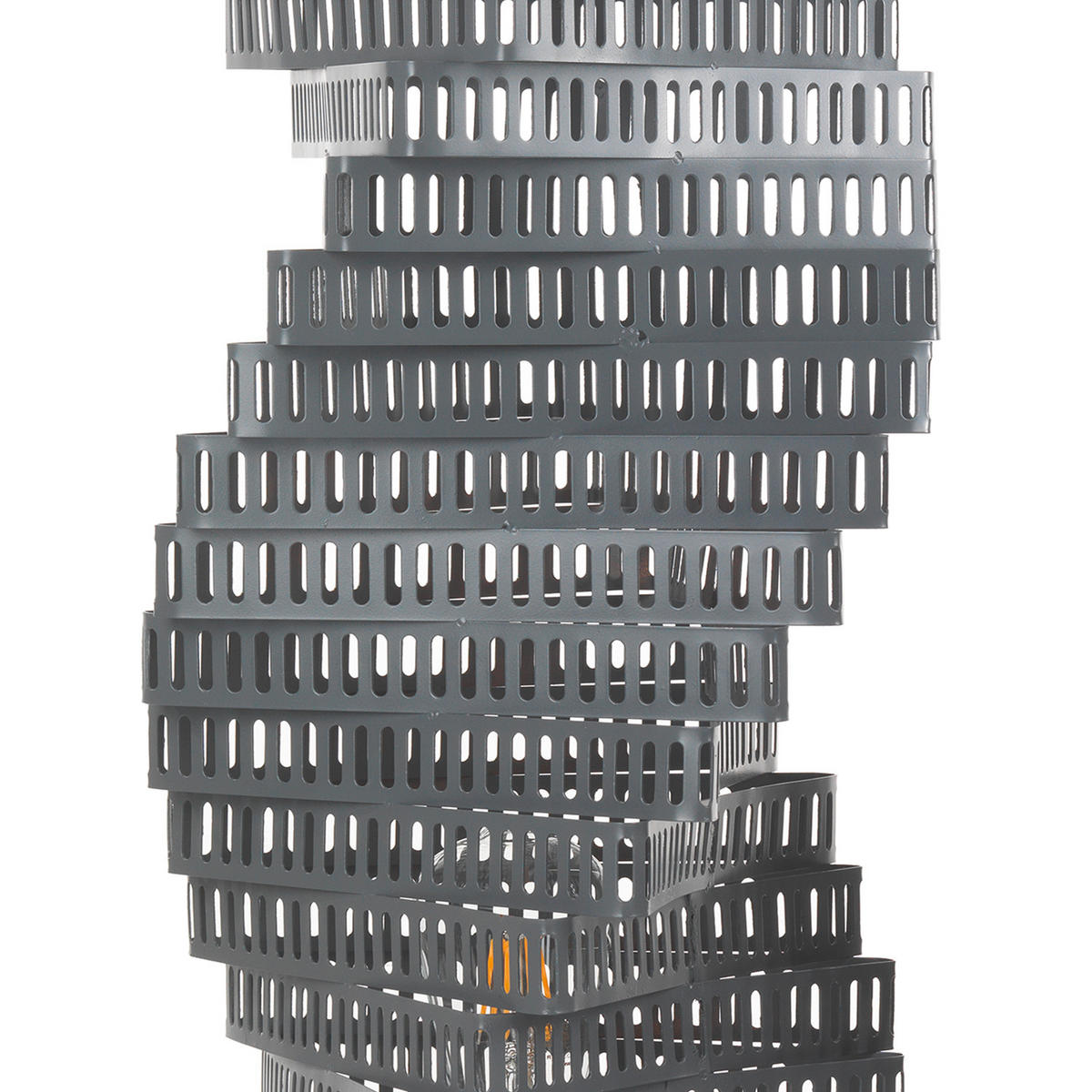TISCHLEUCHTE 25/25/55 cm   - Chromfarben/Schwarz, Design, Kunststoff/Metall (25/25/55cm)