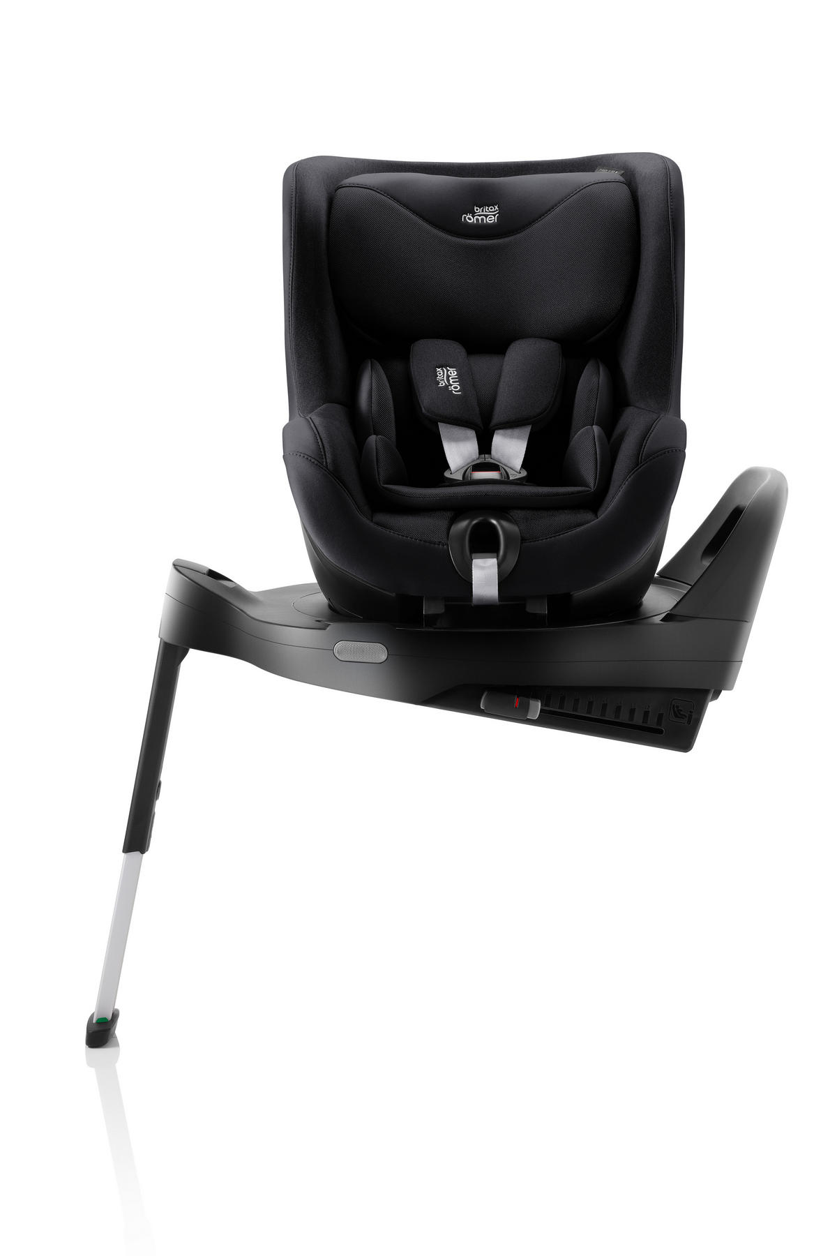 REBOARDER-KINDERSITZ Dualfix Pro M  - Schwarz, Basics, Kunststoff/Textil (44/48/74cm) - Britax Römer