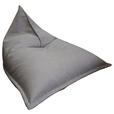 SITZSACK Webstoff Grau 250 L  - Grau, KONVENTIONELL, Textil (98/80/125cm) - Xora