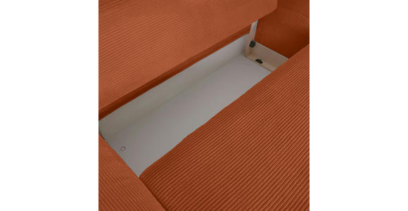 SCHLAFSOFA Cord Kupferfarben  - Chromfarben/Kupferfarben, Design, Kunststoff/Textil (176/81/98cm) - Xora