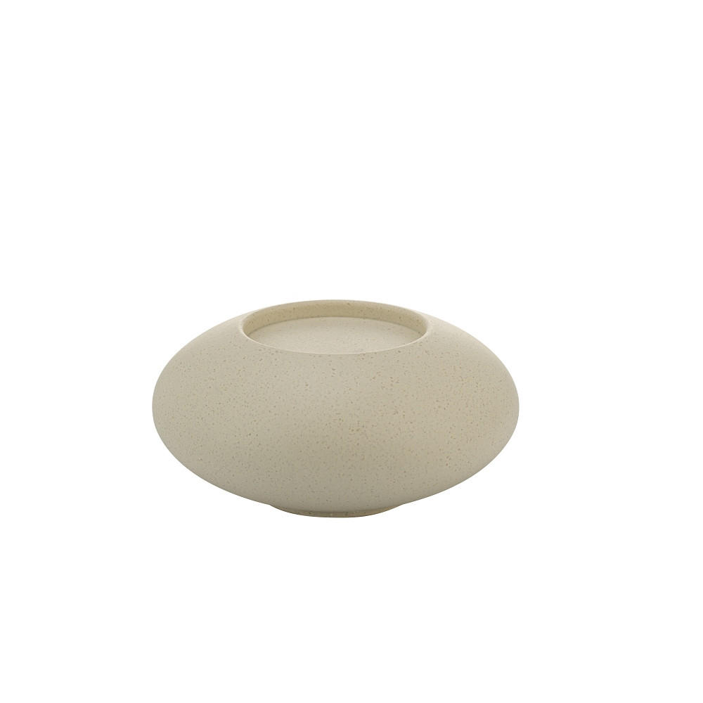 KERZENHALTER - Beige, KONVENTIONELL, Kunststoff (13/6,2cm) - Blomus