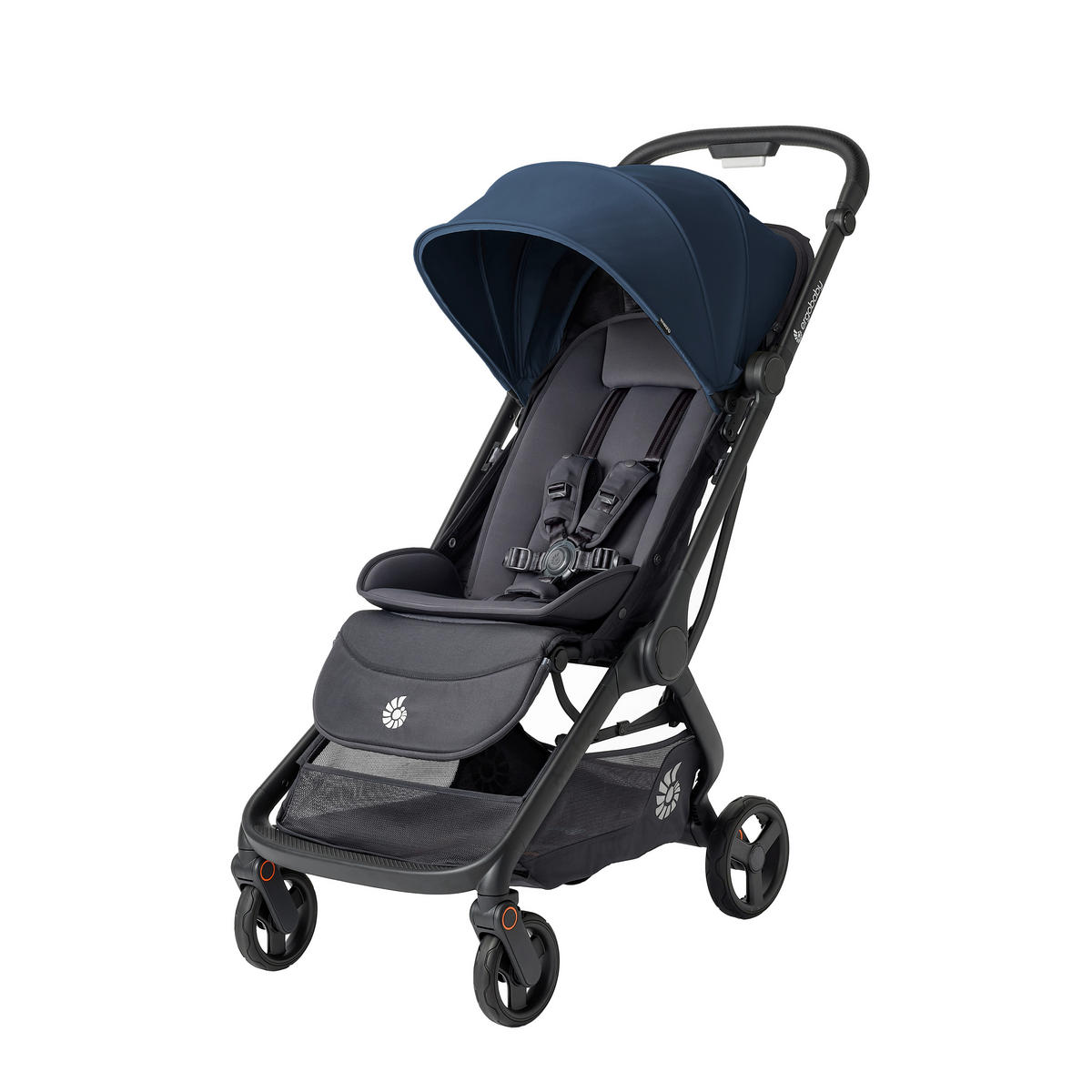TENDA ZA DEČJA KOLICA - plava, Osnovno, tekstil (32/7/50cm) - Ergo Baby