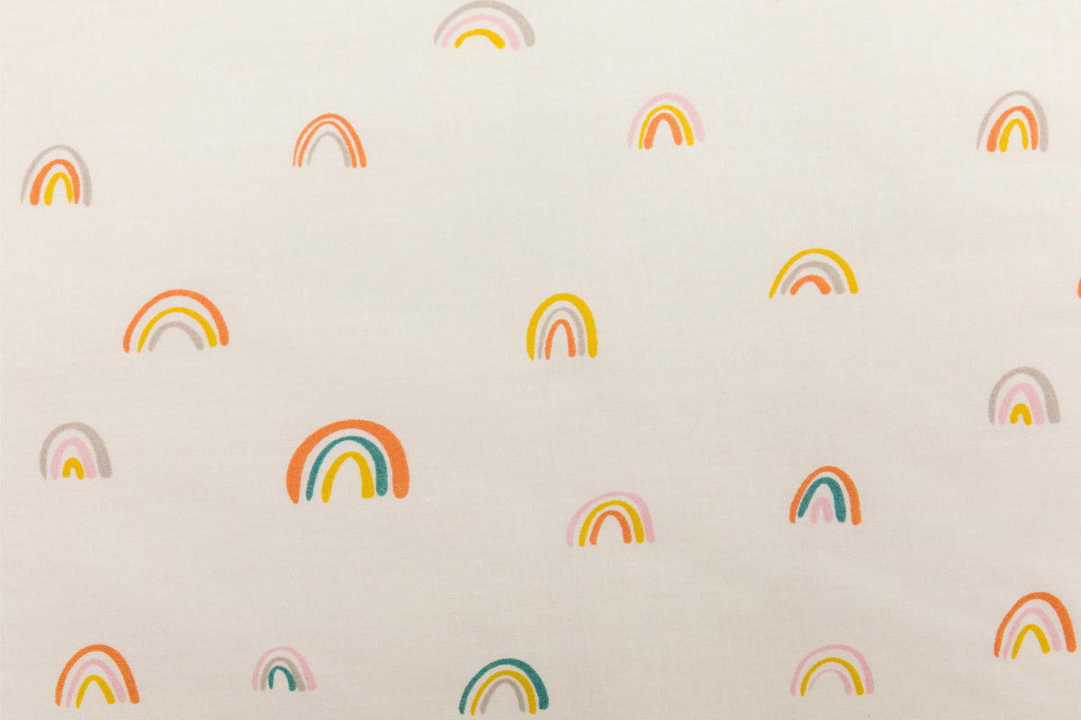 BABYBETTWÄSCHE 135/100 cm  - Beige/Multicolor, Basics, Textil (135/100cm) - Fillikid