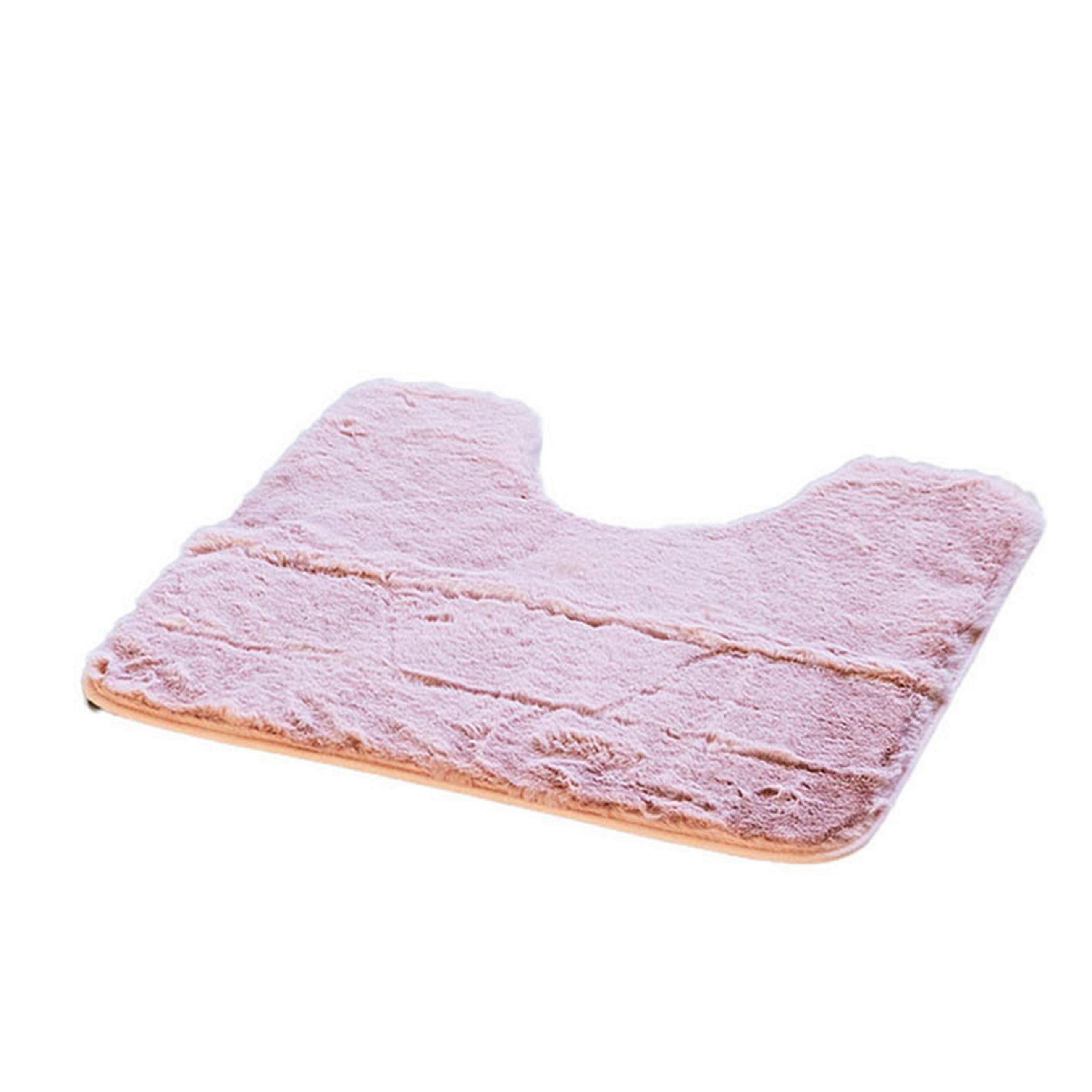 FÜRDŐSZOBASZŐNYEG   világos rózsaszín   - világos rózsaszín, Basics, textil (50/2/60cm)