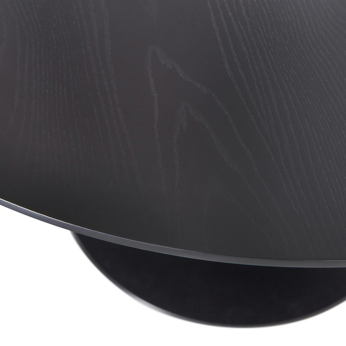 ESSTISCH in Metall, Holzwerkstoff 120/120/75 cm  - Schwarz, MODERN, Holzwerkstoff/Metall (120/120/75cm) - Livetastic