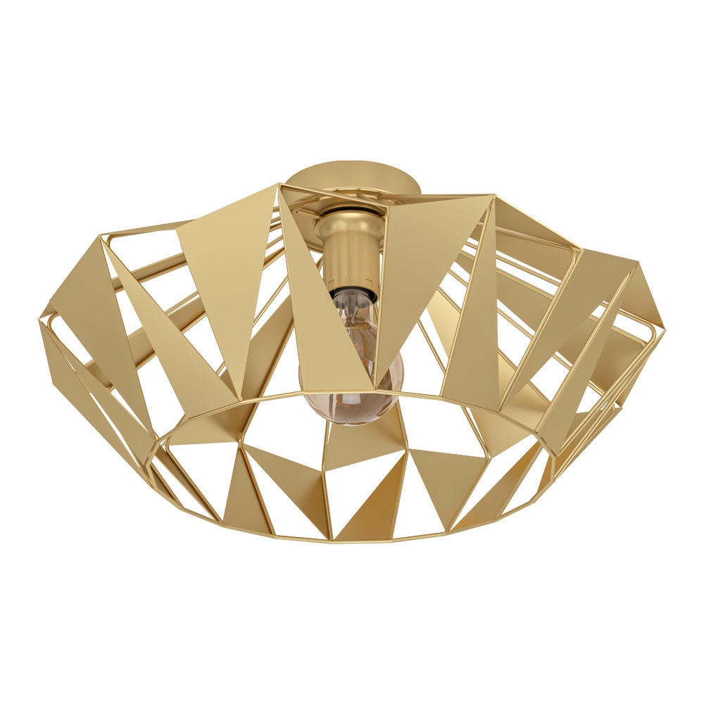 DECKENLEUCHTE  47/23,5 cm    - Goldfarben, Design, Metall (47/23,5cm) - Eglo