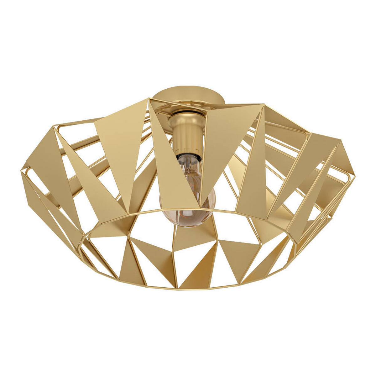 DECKENLEUCHTE  47/23,5 cm    - Goldfarben, Design, Metall (47/23,5cm) - Eglo