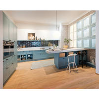 EINBAUKÜCHE FRAME LACK  - Opal, KONVENTIONELL, Holzwerkstoff - Nolte Küchen