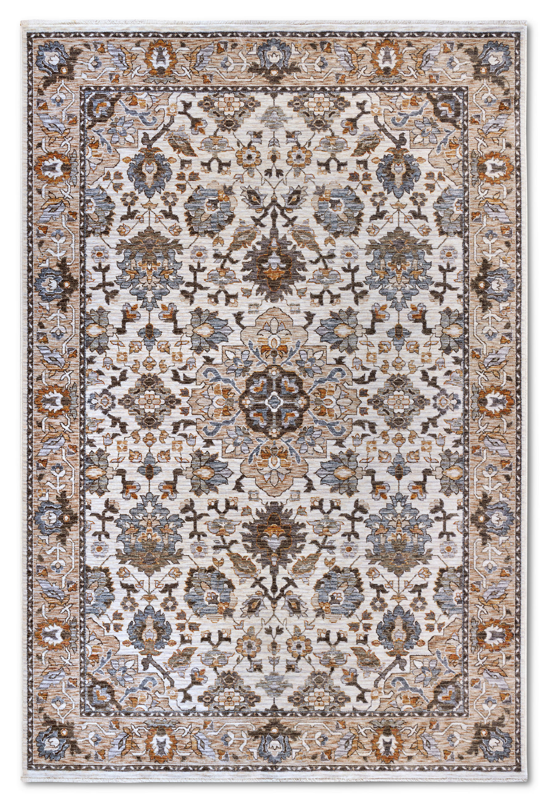 FLACHWEBETEPPICH 160/225 cm Kollektion 1871 Creme, Multicolor  - Multicolor/Creme, Design, Kunststoff (160/225cm) - Villeroy & Boch