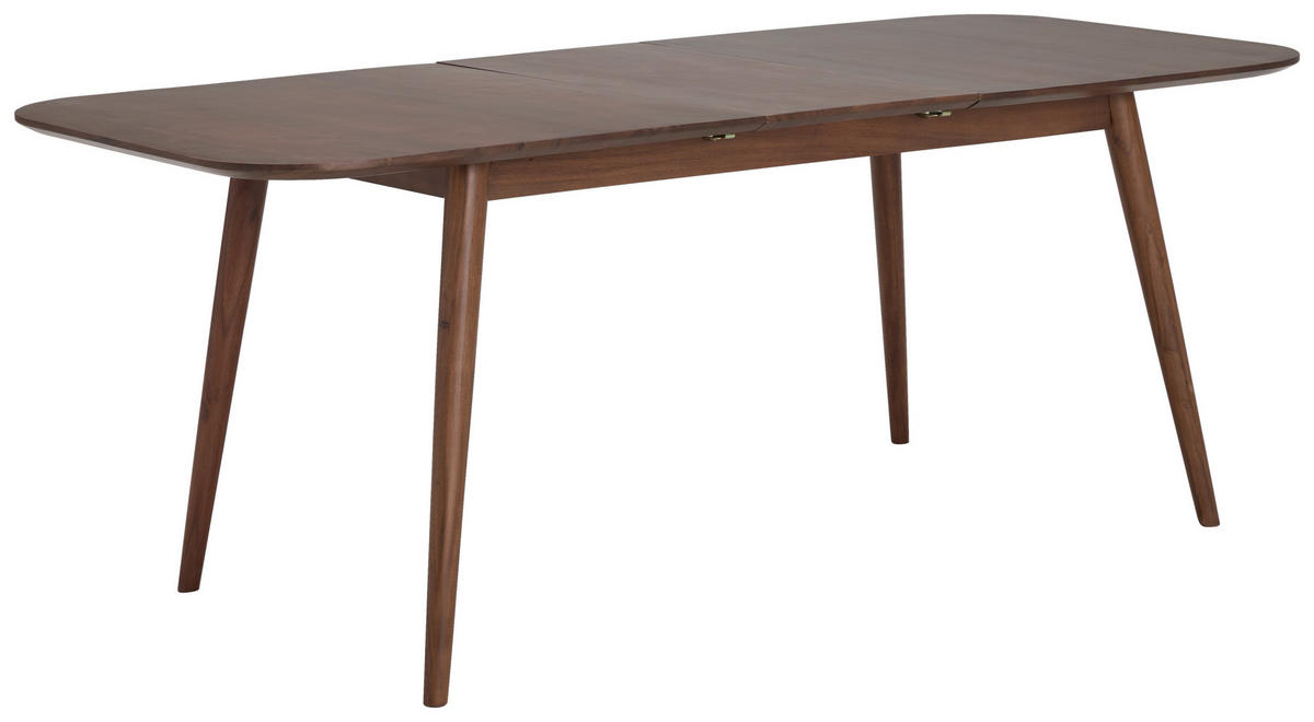 ESSTISCH Akaziefarben rechteckig  ausziehbar  - Akaziefarben, MODERN, Holz (160/76/85cm) - Livetastic