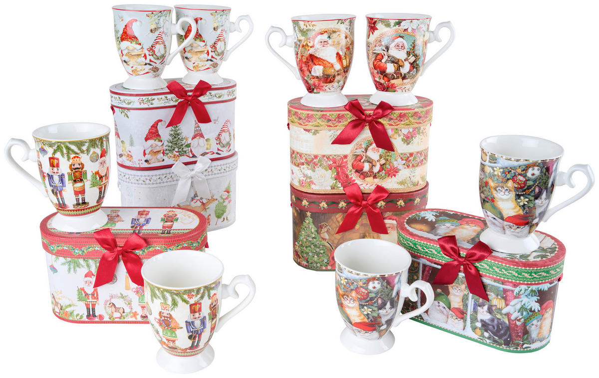 HRNČEK NA KÁVU  320 ml   - Lifestyle, keramika (320ml) - X-Mas