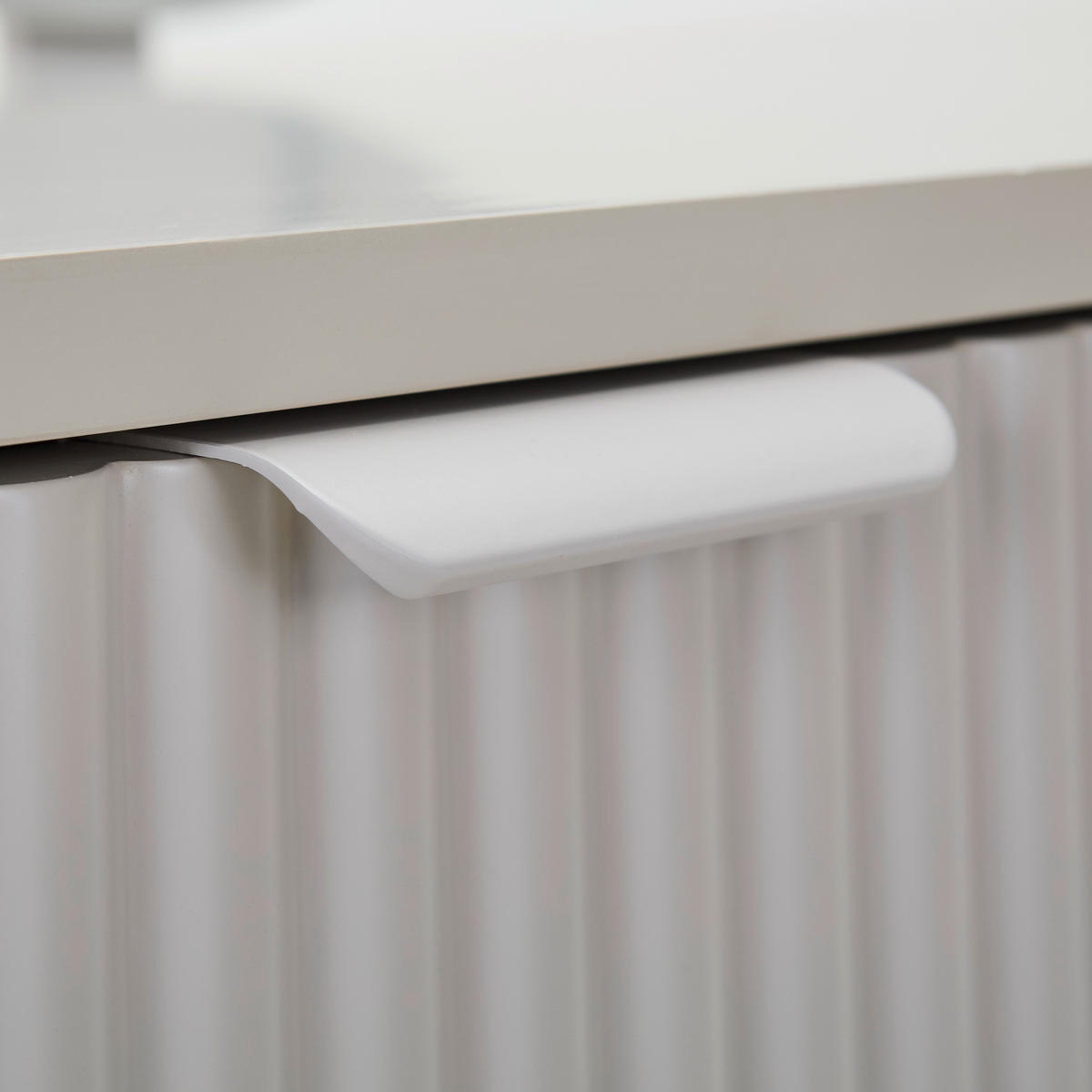 SCHMINKTISCH Kaschmir  - Kaschmir, Trend, Glas/Holzwerkstoff (120/55/127,5cm) - Xora