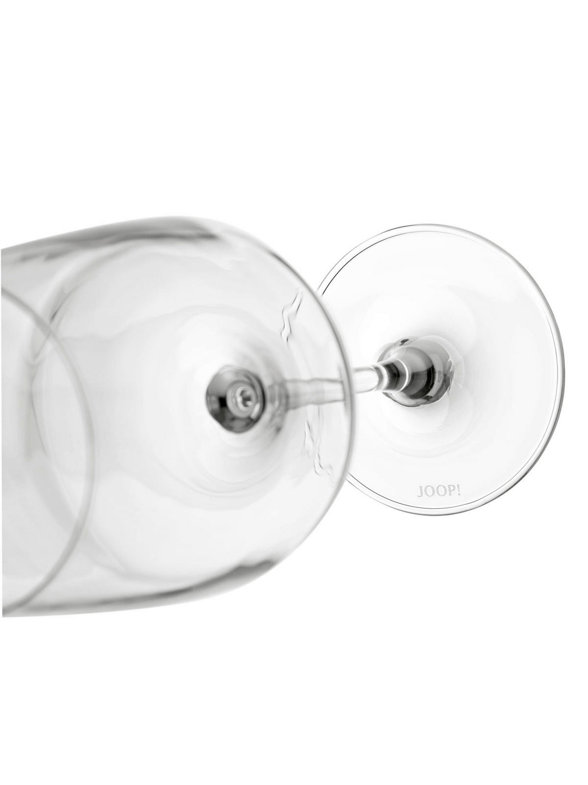 WEIßWEINGLAS 400 ml 2-teilig  - Design, Glas (8,1/21,0cm) - Joop!