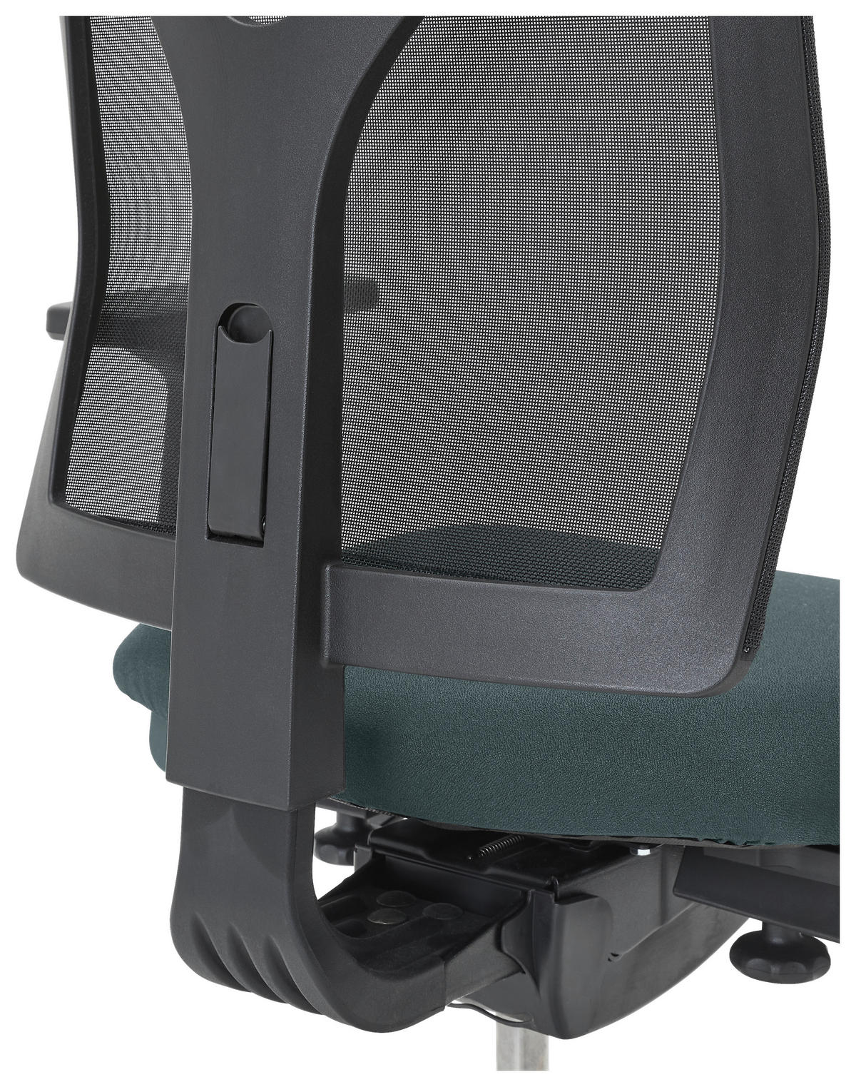 DREHSTUHL Grau  - Schwarz/Grau, KONVENTIONELL, Kunststoff/Textil (63/105/46cm) - Dieter Knoll