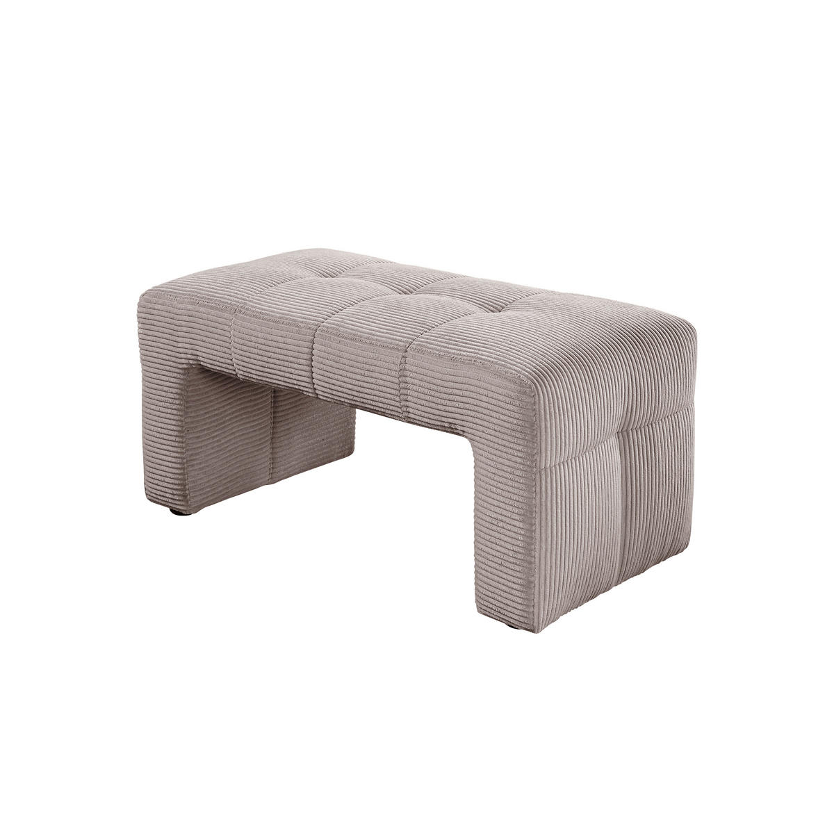 KLUPA  cappuccino  drvo, tekstil, drvni materijal      - cappuccino/crna, Moderno, drvni materijal/drvo (100/51/54cm) - Livetastic