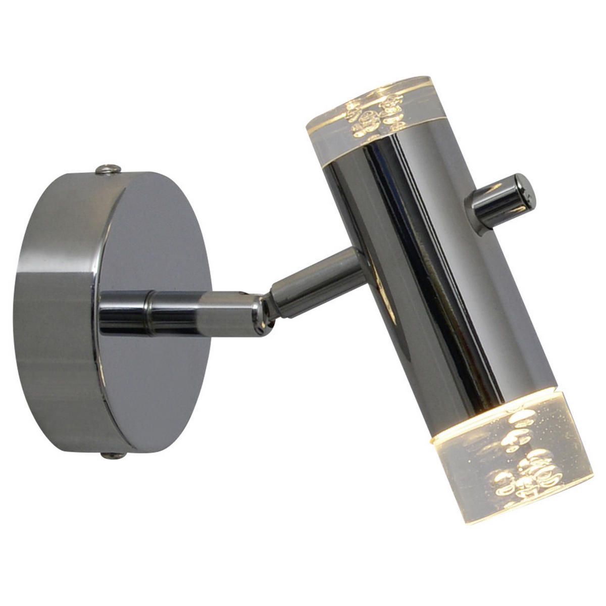 LED-STRAHLER 12/15,50 cm   - Klar/Chromfarben, Basics, Kunststoff/Metall (12/15,50cm) - Näve