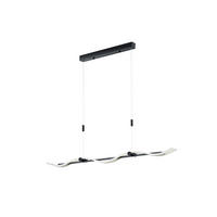 LED-HÄNGELEUCHTE 125/7/140 cm  - Schwarz, Basics, Metall (125/7/140cm) - BOPP