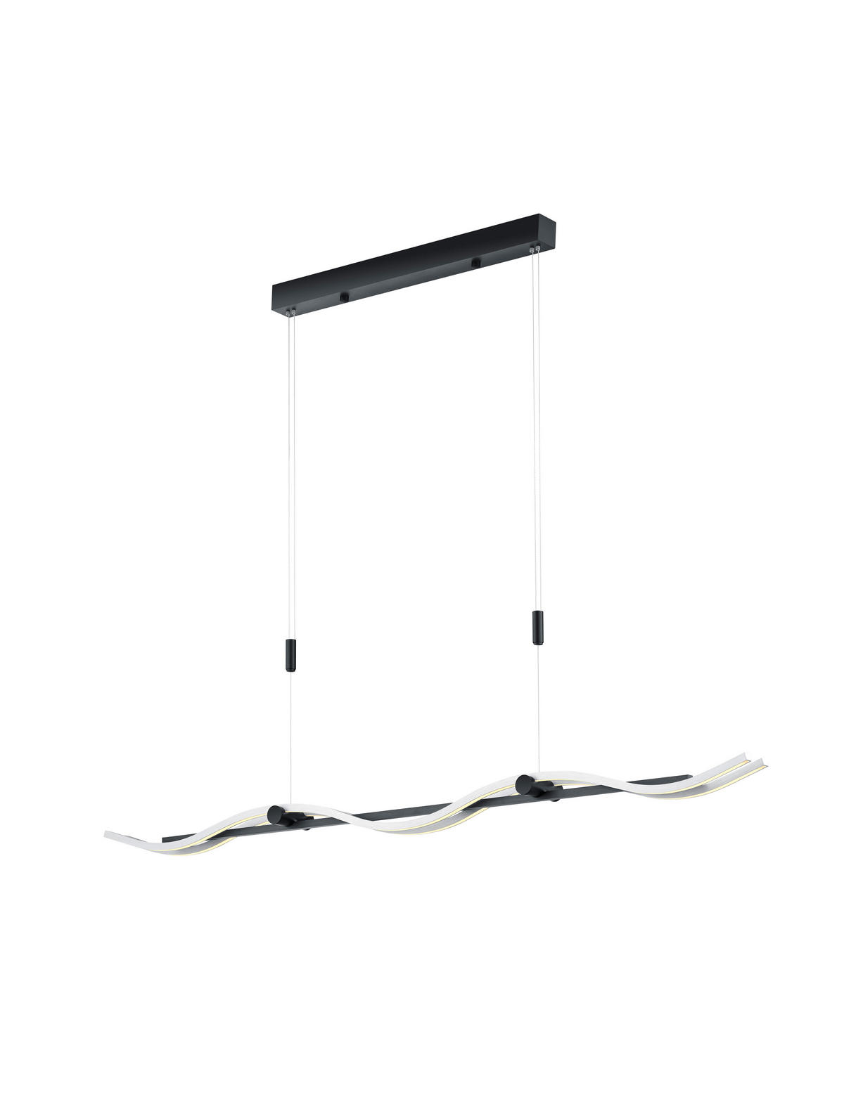 LED-HÄNGELEUCHTE 125/7/140 cm  - Schwarz, Basics, Metall (125/7/140cm) - BOPP