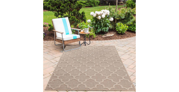 OUTDOORTEPPICH 120/170 cm Patara  - Beige, Design, Textil (120/170cm) - Novel