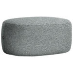 HOCKER in Textil Olivgrün  - Schwarz/Olivgrün, MODERN, Kunststoff/Textil (88/43/66cm) - Hom`in