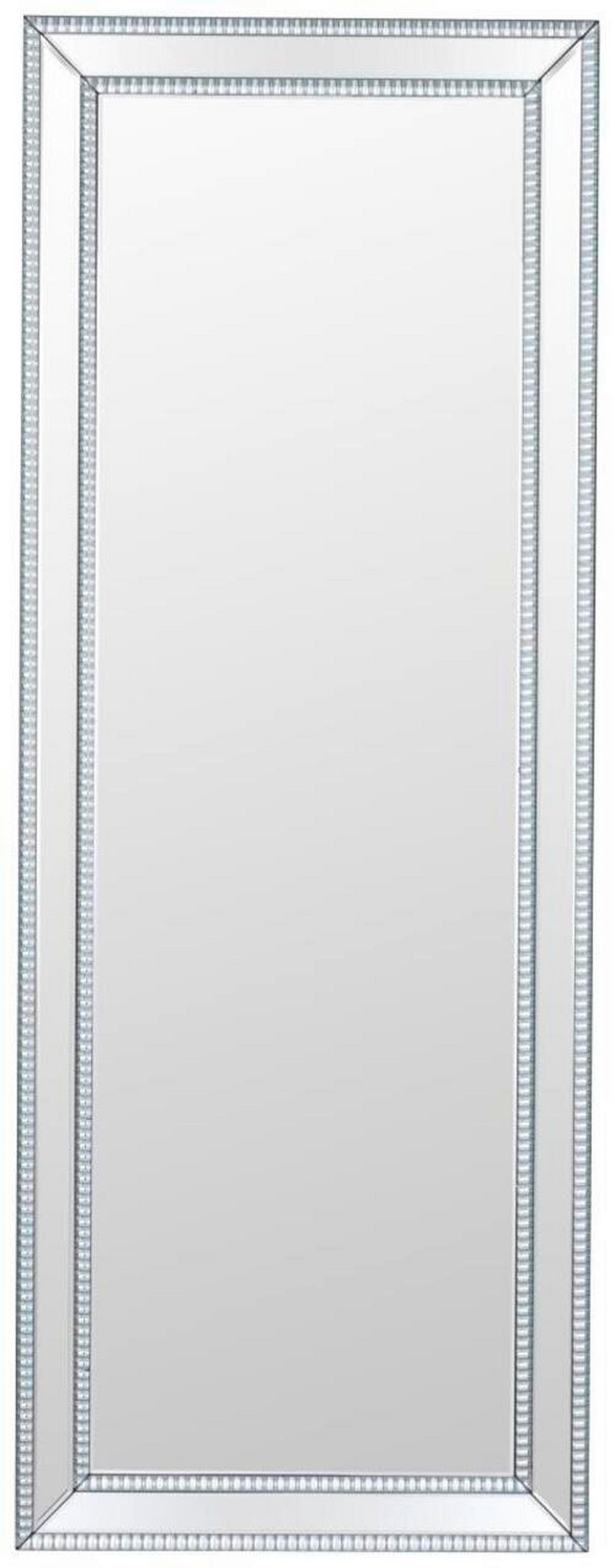 FALI TÜKÖR 60/160/4 cm    - ezüst, Design, faalapú anyag/Üveg (60/160/4cm) - Xora