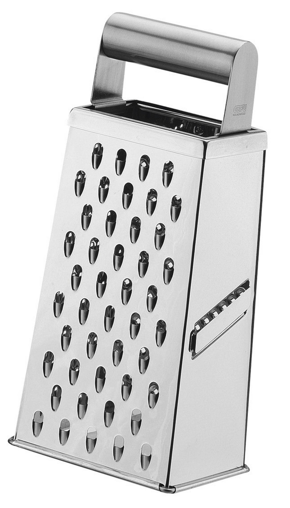 ČETVOROSTRANO RENDE - boja nerđajućeg čelika, Osnovno, metal (24cm) - Gefu