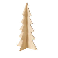 DEKOWEIHNACHTSBAUM Naturfarben  - Naturfarben, Basics, Holz/Holzwerkstoff (32/60cm)
