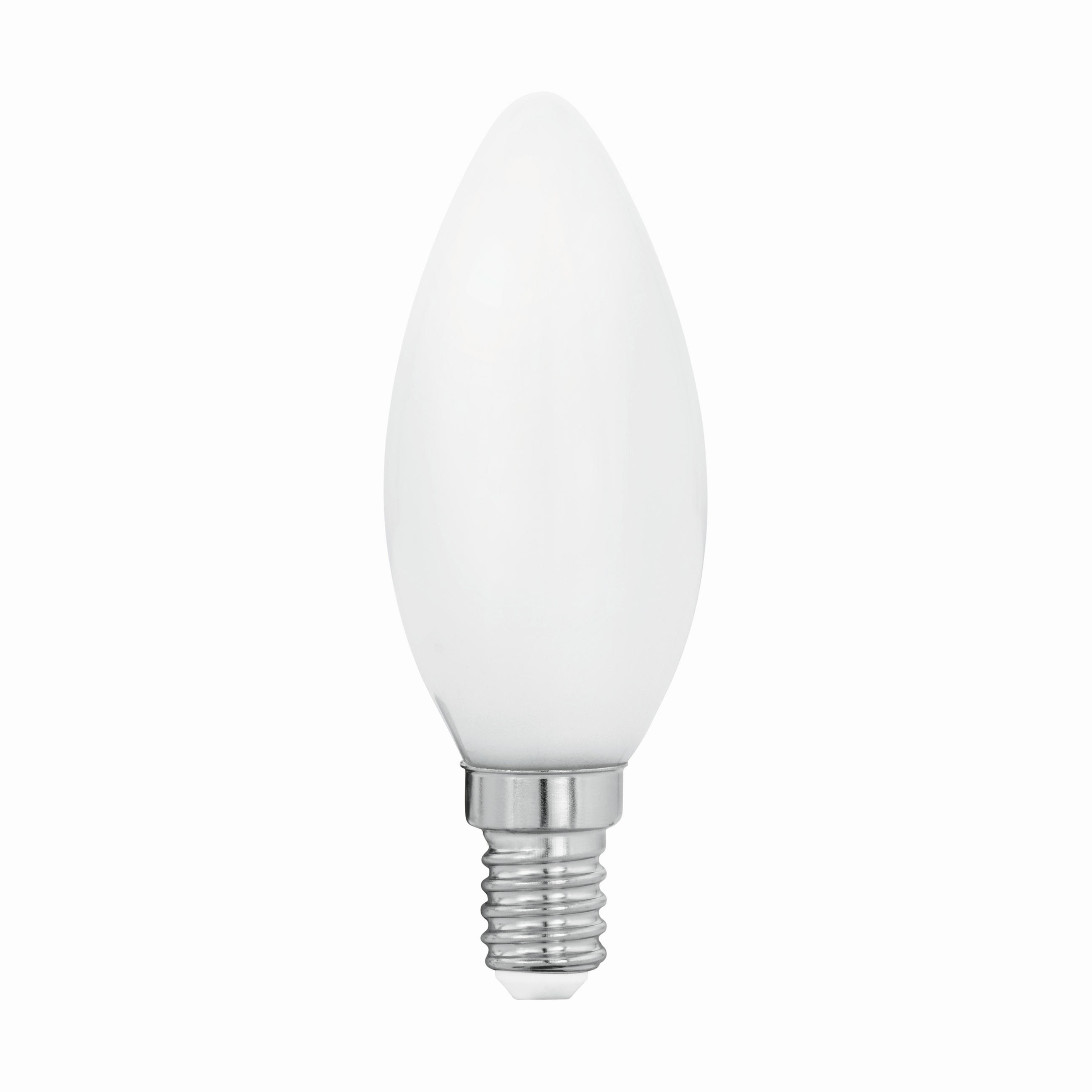 LED-LEUCHTMITTEL   E14 4 W 470 lm  - Opal, Basics, Kunststoff (9,8cm) - Homeware
