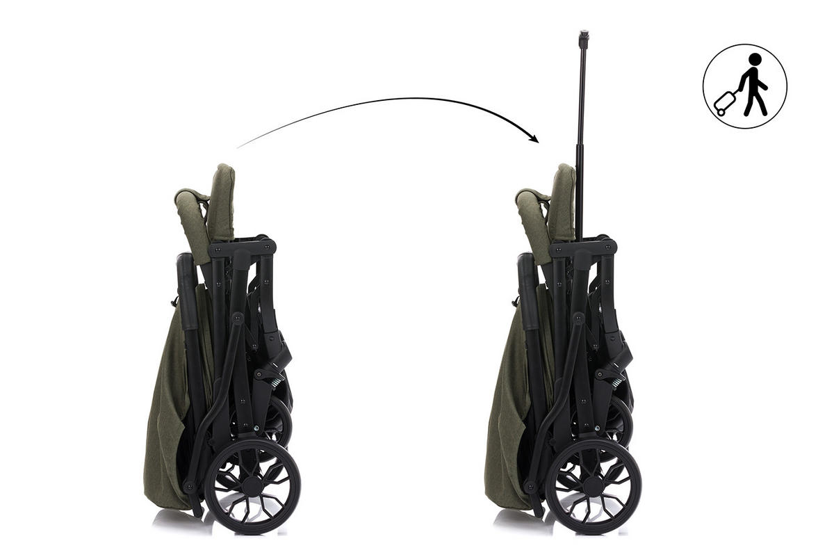 KIŠOBRAN KOLICA  Styler Elite  - Osnovno, tekstil/metal (100/70/51cm) - Fillikid