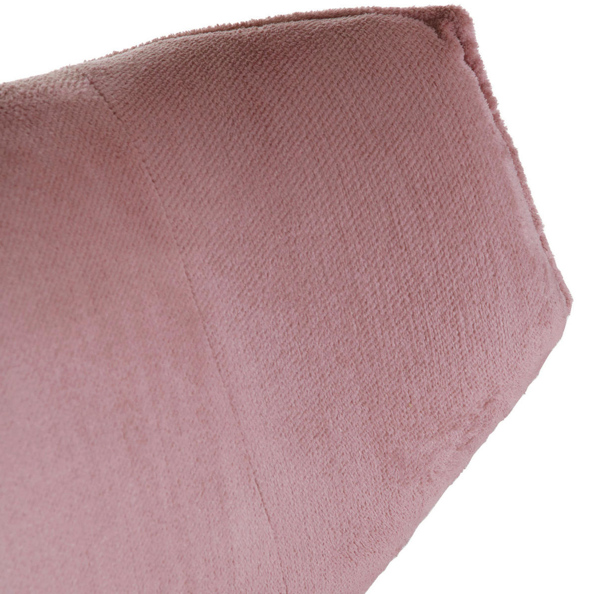OHRENSESSEL in Plüsch Rosa  - Schwarz/Rosa, Konventionell, Textil/Metall (83/110/92cm) - MID.YOU