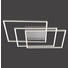 LED-DECKENLEUCHTE - Silberfarben, Design, Kunststoff/Metall (60/60/8cm) LED-DECKENLEUCHTE - Silberfarben, Design, Kunststoff/Metall (60/60/8cm)