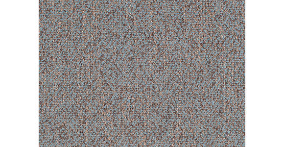 SCHLAFSOFA Webstoff Blau, Braun  - Chromfarben/Blau, KONVENTIONELL, Textil/Metall (208/86/97cm) - Novel