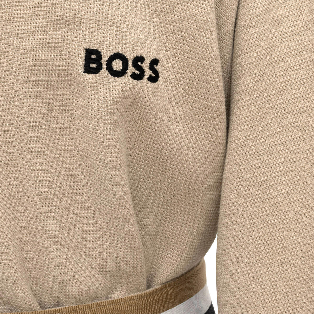 BADEMANTEL BLINEA S Unisex  - Hellbraun, Design, Textil (Snull) - Hugo Boss