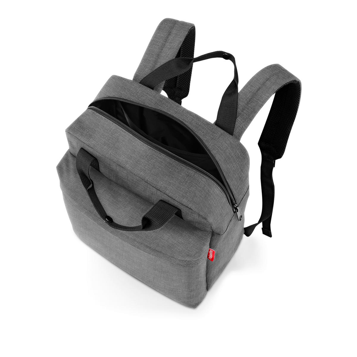 RUCKSACK  - Silberfarben, Basics, Kunststoff (30/39/13cm) - Reisenthel