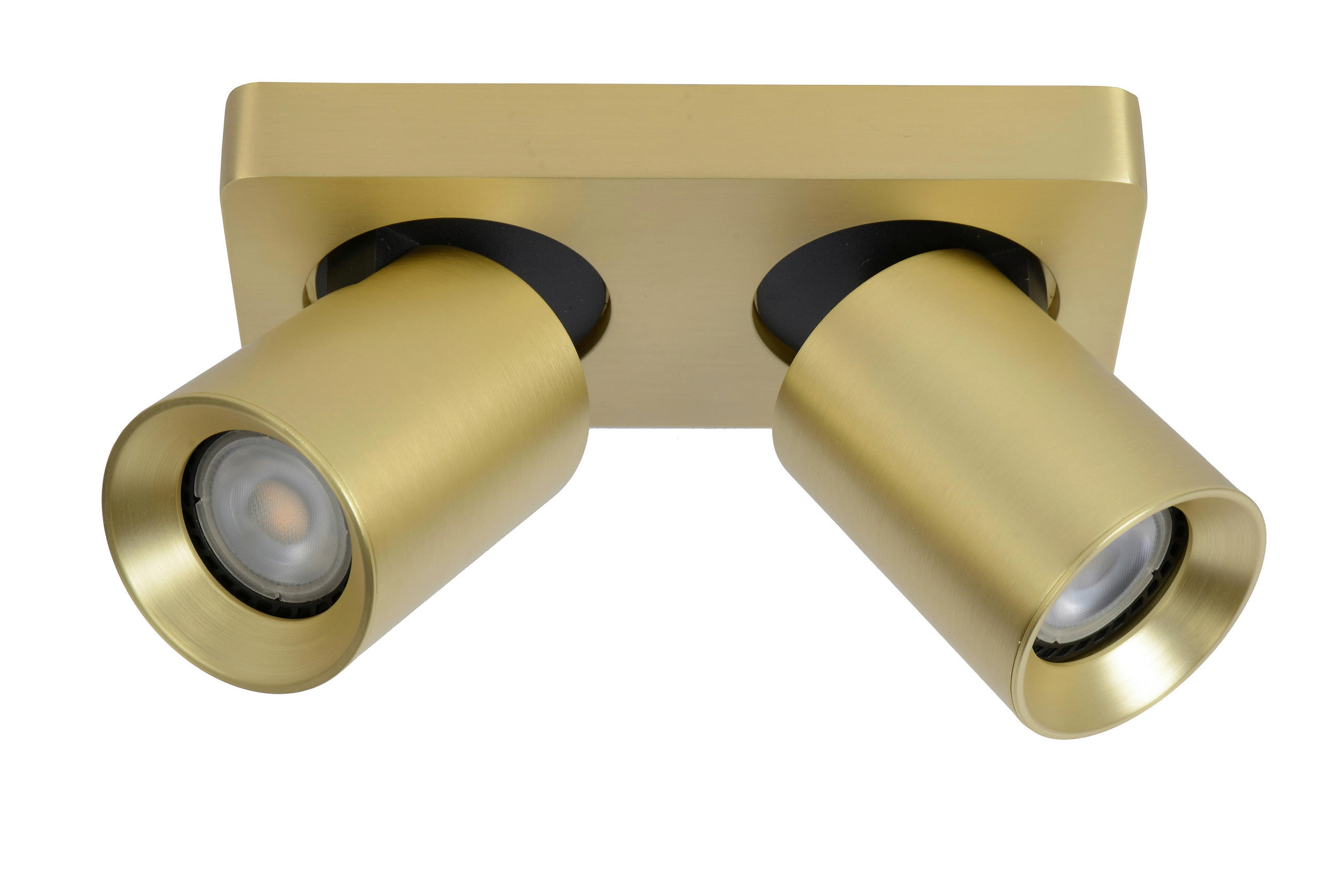 LED-STRAHLER Nigel 20/10/11.5 cm - Messingfarben, Basics, Metall (20/10/11.5cm) - Lucide